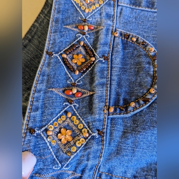 Corelli Women’s jeans, size 12 wide leg zipper bottom - Picture 14 of 16